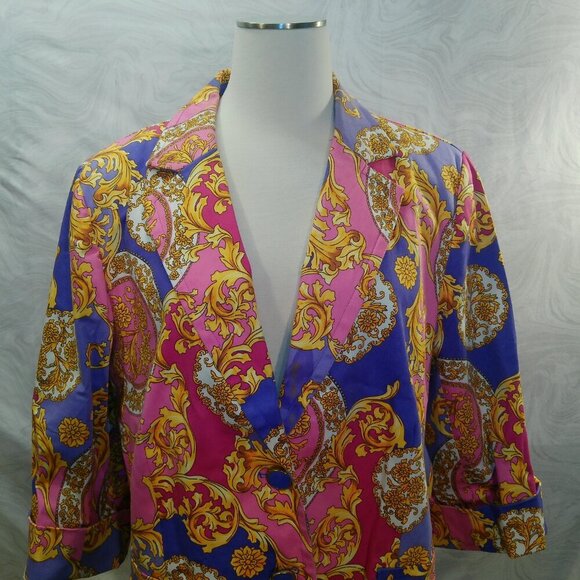 Jacket LINEA by Louis Dell’Olio  lined two pockets Size XL  (Rack) - Picture 2 of 16